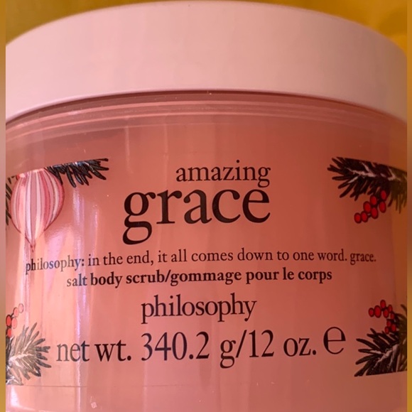 NWT PHILOSOPHY AMAZING GRACE SALT BODY SCRUB - Mega Size - Picture 9 of 9